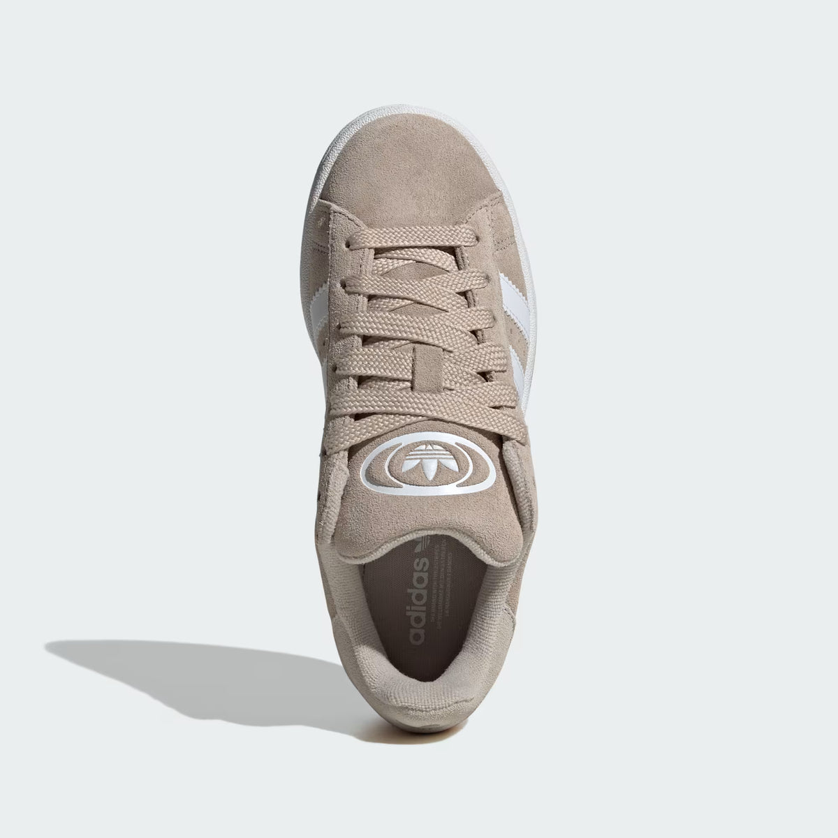 Adidas Campus Dama Gris Blanco