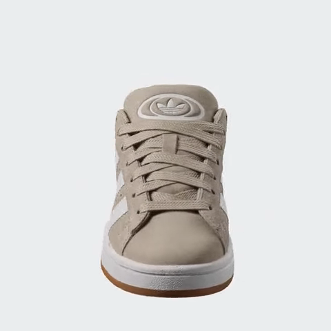 Adidas Campus Dama Gris Blanco
